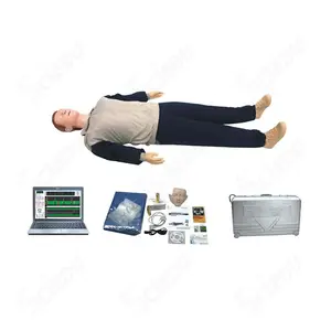 Maniquí avanzado de RCP, entrenamiento médico, maniquíes de RCP, entrenamiento de primeros auxilios, práctica de enfermería, maniquíes de RCP