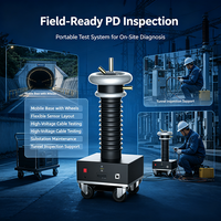 Detector de Descargas Parciales de Ultra Baja Frecuencia con Procesamiento de Señales por IA, Generación Automática de Informes, Instrumento de Prueba de PD
