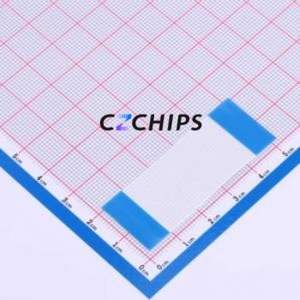 FFC-1.0-18P-50mm FFC Cable (Flexible Flat Cable) P=1mm Connector 18P 1mm 0.3mm Non-Inverting - Product Image 2