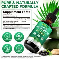 Itawel 60ml Complément Vegan Sans Alcool à Base de Palmier Nain pour la Santé de la Prostate et Urinaire – Extrait Liquide de Palmier Nain en Gouttes pour Hommes