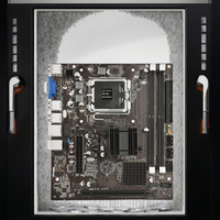 Motherboard OEM M-ATX G41 DDR2 Double Channel LGA775 Mini ITX untuk Komputer Desktop