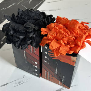 사용자 정의 로고 10 Mil 정비사 다이아몬드 질감 그립 자동차 작업 식품 서비스 청소 중공업 순수 니트릴 장갑 - Product Image 5