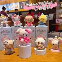 Coffret de figurines MIKKO First Bloom Series sous licence officielle, 8 styles, figurines mignonnes en PVC, Japon, échelle 1/12, jouets de collection pour bureau