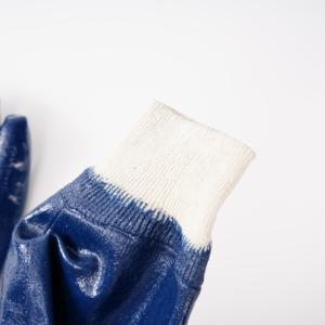 Guantes de Reparación Automotriz de Alta Calidad con Forro de Jersey de Algodón de Grado Mecánico, Resistentes al Aceite, Antideslizantes, con Puño de Seguridad y Ajuste Cómodo - Product Image 6