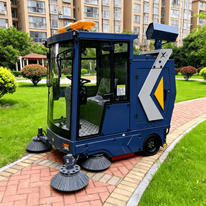 Balayeuse de rue électrique municipale neuve avec brosse latérale, <span class=keywords><strong>balai</strong></span> mécanique, camion de nettoyage haute efficacité (18980m2/h 200L d'eau) - Product Image 2