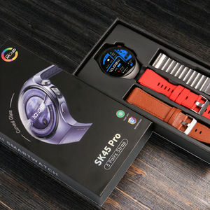 Kalobee SK45 Pro Hochwertige Smartwatch für Männer Frauen 1.53 HD-Bildschirm Wasserdicht IP68 BT Call <span class=keywords><strong>3</strong></span> Straps Android-Betriebs system - Product Image 3