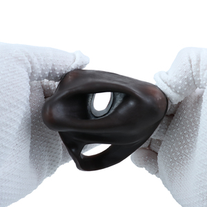 SXXY Yeni Siyah Silikon Penis Kılıfı Gerçekçi Boş Dildo Erkek Penis Büyütme Toptan Seks Oyuncağı Erkekler İçin Boşalma Geciktirici - Product Image 6