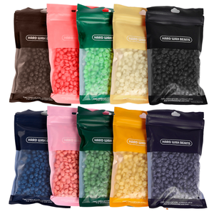 Cera depilatoria al por mayor con ingredientes naturales, perlas de cera indoloras para manos y pies, resina depilatoria para salón, cire épilatoire - Product Image 1