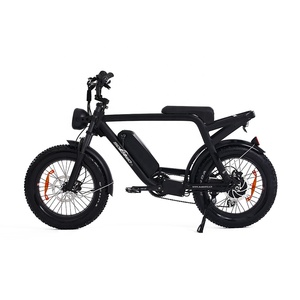 Sobowo super S82 modèle 500 watts nouveau gros pneu caché batterie ville vélos électriques - Product Image 6