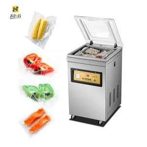 JINYI-máquina de envasado al vacío DZ400, máquina de envasado al vacío de pizza, maíz dulce, cob, precio de fábrica, venta al por mayor