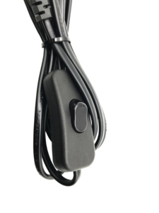 2 Meter kết nối dây với chuyển đổi 2*0.75mm2 mở rộng PVC cáp điện thiết bị nhà ánh sáng DIY chuyển đổi dây điện - Product Image 4