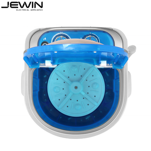 Máy giặt mini di động bán tự động một ống với giỏ vắt khô - Product Image 6