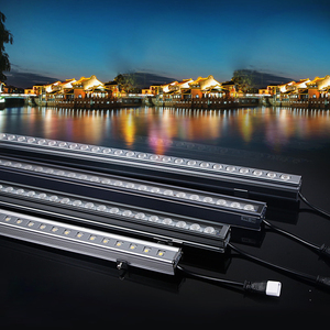 Aluminum LED Wall Washer 5000K IP65 <b>Outdoor</b> <b>Light</b> Bar High Brightness 120lm/W Daylight Fixture 2-Year Warranty Ra90 AC85-265V - Product Image 5