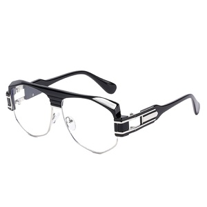 แว่นกันแดดวินเทจปี 2024 สำหรับผู้ชาย แว่นกันแดดทรงเหลี่ยมแฟชั่นสำหรับขับรถ ป้องกันแสงสะท้อน UV400 - Product Image 1