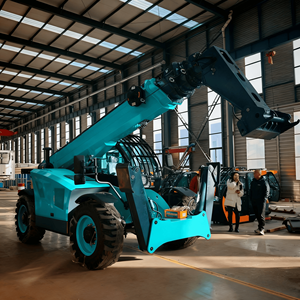 מלגזה טלסקופית דיזל 4 טון ישירות מהמפעל |   זרוע הרמה 12 מטר |   שימוש בבנייה - Product Image 4