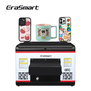 Newest Erasmart A3 size Digital inkjet color label printer with 1390 print head