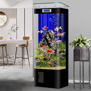 Aquarium intégré pour salon avec design minimaliste et kit <span class=keywords><strong>de</strong></span> filtration complet - Product Image 2