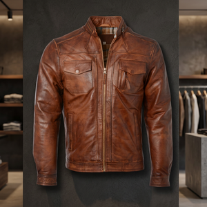 Chaqueta de Cuero Genuino de Alta Calidad para Invierno, Unisex, Estilo Urbano, Cálida, de Cuero Puro, en Oferta - Product Image 2