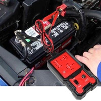 Testeur de relais électronique automobile HTL 12V 4/5 broches, vérificateur de batterie automobile, analyseur d'alternateur, outil de diagnostic universel
