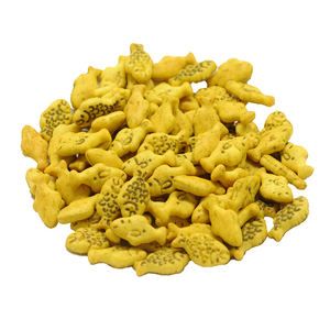 Spuntino per gatti sano a forma di pesce biscotto al gusto di pollo gatto trattare cibo secco biscotti per gatti - Product Image 3