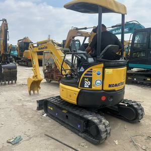 Mini-excavatrice Komatsu 20 d'occasion - Moteur d'origine japonais, boîte de vitesses PLC, pompe hydraulique, roulement, fonctionnement fluide, historique d'entretien complet 1 - Product Image 4