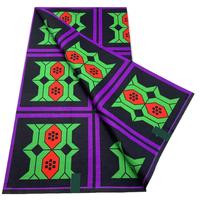 Nouveau tissu brocart africain en cire, motif animal, résistant à l'abrasion, tissé, lourd, design ghanéen, pour femmes