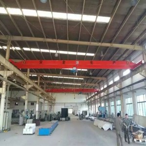 Custom Single Girder Overhead <b>Crane</b> with Remote Control and Anti Sway System 5-32 Ton Single Beam <b>Bridge</b> <b>Crane</b> for Workshops - Product Image 6