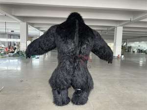 <span class=keywords><strong>Fiesta</strong></span> temática 2M 2,6 m King Kong gorila mascota disfraz inflable gorila <span class=keywords><strong>mono</strong></span> disfraces trajes para Carnaval y Halloween - Product Image 3