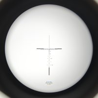 Mira Telescópica Táctica de Caza DR 1-4x Fija de 40 mm, Aleación de Aluminio, Doble Campo de Visión, Iluminación Roja con Marcas Completas