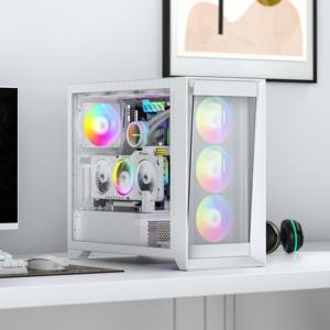 <span class=keywords><strong>2022</strong></span> nouveau boîtier d'ordinateur de jeu d'usine de conception Atx/E-ATX boîtier <span class=keywords><strong>Pc</strong></span> Hd Usb3.0 ordinateur en verre trempé - Product Image 3