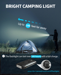 Nouvelle Conception 2025 – Batterie Externe Solaire 20000 mAh Lithium-Ion à Double Charge Rapide USB-C PD, Onde Sinusoïdale Pure pour Camping et Urgences - Product Image 5