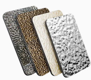 Panneau miroir à effet d'ondulation d'eau Milan Design Week, texture fluide pour les intérieurs modernes, revêtement métallique ondulé effet miroir - Product Image 4