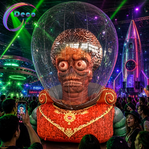 Escultura Inflable Comercial de Cerebro <span class=keywords><strong>Alien</strong></span>ígena para Parque Temático Espacial y Fiesta de Invasión de Halloween - Product Image 6