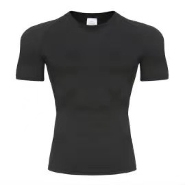 2025 Bán Chạy Nhất Người Đàn Ông Của Đào Tạo Giản Dị Chạy T-Shirt Nhanh Khô Đàn Hồi Thường Xuyên Phù Hợp Thể Dục Thể Thao Ngoài Trời Trống - Product Image 3