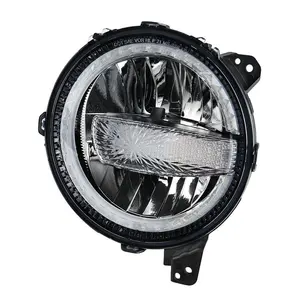 Morsun Para Jeep Wrangler JL Rubicon Sahara Automotivo LED Farol 9 "para Gladiador JT 2018 + montagem dos faróis