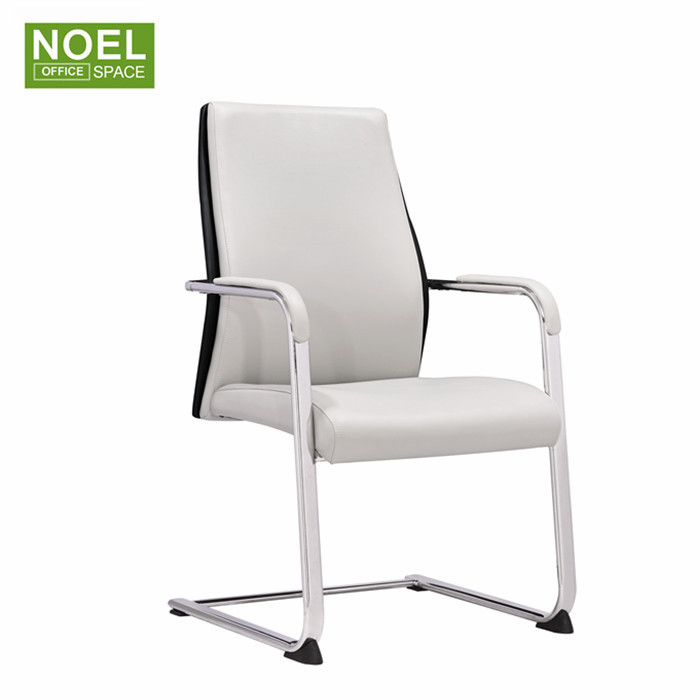 With high back head support manager office swivel chair leather