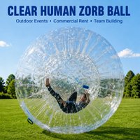Balle gonflable transparente en TPU Sayok, balle gonflable Zorb pour adultes et enfants