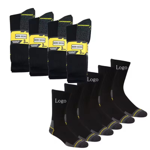OEM Men's Durable Moisture Wicking Heavyweight Cushioned Cotton Work Boot <b>Socks</b> <b>Long</b> Gear <b>Socks</b> for Men High Quality - Product Image 1