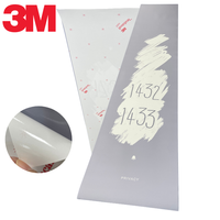 Film Vinyle Transparent 3M VS3699 pour Affichage Rétroéclairé, Autocollant Résistant aux Intempéries, Feuille de Vinyle Transparente pour Signalétique Graphique, Rouleau