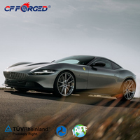Jantes forgées personnalisées de haute performance 20 21 22 pouces 5x114.3 brossées neuves pour supercar 812 F12, ensemble en alliage léger