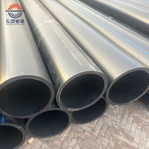 Tuyaux en plastique PE flexibles haute pression de diamètres 90 mm, 110 mm, 160 mm pour l'alimentation en eau souterraine - Product Image 2