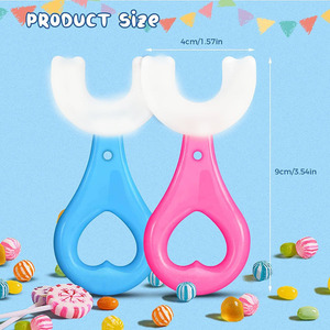 <span class=keywords><strong>Brosse</strong></span> <span class=keywords><strong>à</strong></span> Dents <span class=keywords><strong>Manuelle</strong></span> <span class=keywords><strong>en</strong></span> Silicone <span class=keywords><strong>en</strong></span> <span class=keywords><strong>Forme</strong></span> <span class=keywords><strong>de</strong></span> <span class=keywords><strong>U</strong></span> pour Enfants Nouveau Design Simple - Product Image 3