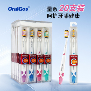 Cepillo de dientes con cabezal mediano y grande, cerdas duras de alta densidad para limpieza de dientes con sarro, placa y manchas, uso para adultos - Product Image 4