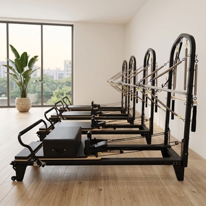 Reformer de Pilates con Torre Comercial de Aluminio, Reformer de Pilates con Plataforma Trasera Allegro 2 con Torre - Product Image 1