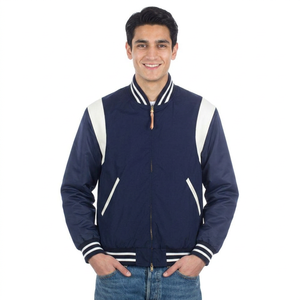 Veste universitaire pour homme de qualité supérieure, best-seller, veste bomber de haute qualité, veste de collège pour homme à prix avantageux - Product Image 1