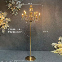 Support lumineux pour centre de table de banquet de mariage, décoration lumineuse pour fête, événement, décoration de mariage, centre de table