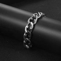 Bracelet en acier au titane transfrontalier Personnalité StraitJacket Bijoux à la main pour hommes épissés hop rock CE252