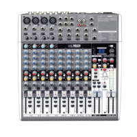 Console de mixage analogique professionnelle 16 entrées 2/2 bus avec interface USB et égaliseur semi-paramétrique pour l'enregistrement en studio et la scène live