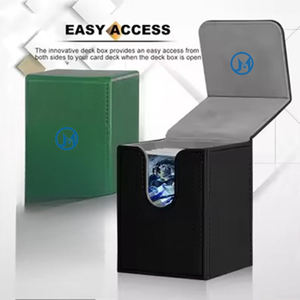 Y Y Wholesale PU Leather Deck Box With Magnetic Closure for Yugioh TCG Trading Card - Product Image 1