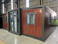 Venta de Fábrica: Casa Contenedor de Acero Expandible de Alta Calidad de 20 pies, Villa Prefabricada con 2 Dormitorios, Oficina y Cocina, Uso Móvil Pequeño